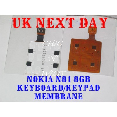 Internal Keypad For Nokia N81