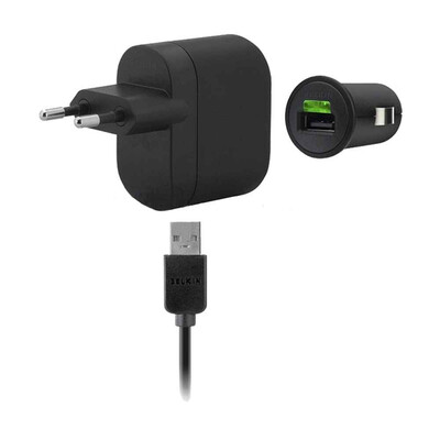 3 in 1 Charging Kit for Bloom S227 with USB Wall Charger, Car Charger & USB Data Cable