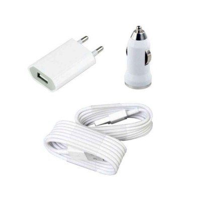 3 in 1 Charging Kit for DigiBee G 200CF with USB Wall Charger, Car Charger & USB Data Cable