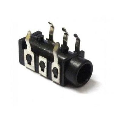 Handsfree Jack for Gresso Mobile iPhone 4 Black Diamond