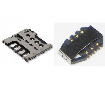 Sim connector for Lava QPAD e704