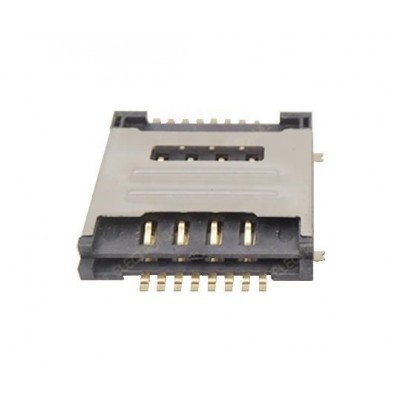 Sim connector for LG F60 Dual D392 with Dual SIM