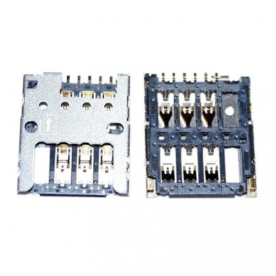 Sim Connector For Microsoft Lumia 640 Dual Sim - Maxbhi Com