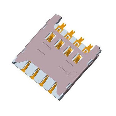 Sim connector for Spice MI-320