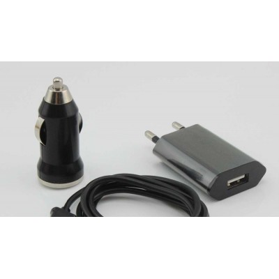 3 in 1 Charging Kit for Sony Ericsson K850I with USB Wall Charger, Car Charger & USB Data Cable