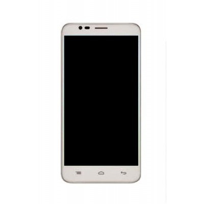Lcd With Touch Screen For Alcatel One Touch Flash Plus White By - Maxbhi.com