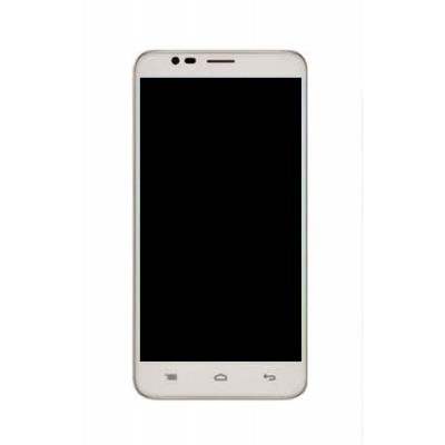 Lcd With Touch Screen For Alcatel One Touch Flash Plus White By - Maxbhi.com