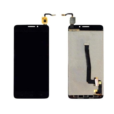Lcd With Touch Screen For Alcatel One Touch Idol X Plus Black By - Maxbhi Com
