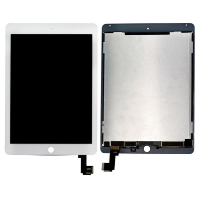 Lcd With Touch Screen For Apple Ipad Air 2 Wifi Cellular 128gb White By - Maxbhi Com