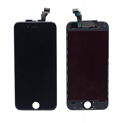 Lcd With Touch Screen For Apple Iphone 6 Black By - Maxbhi Com