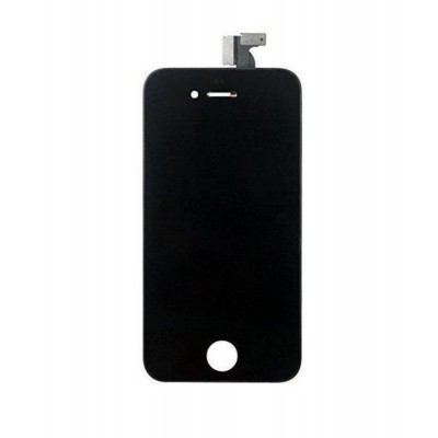 LCD with Touch Screen for Gresso Mobile iPhone 4 for Man - Black