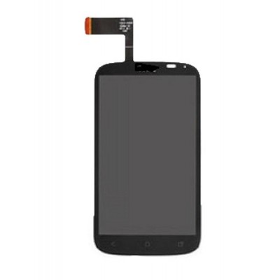 LCD with Touch Screen for HTC Desire XC - Black