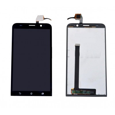 Lcd With Touch Screen For Asus Zenfone 2 4gb Ram 64gb 2 3ghz Silver By - Maxbhi Com