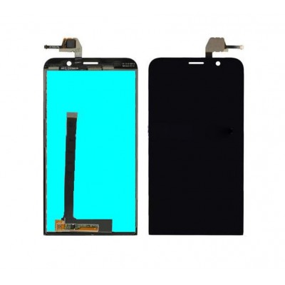 Lcd With Touch Screen For Asus Zenfone 2 Deluxe Special Edition Silver By - Maxbhi Com