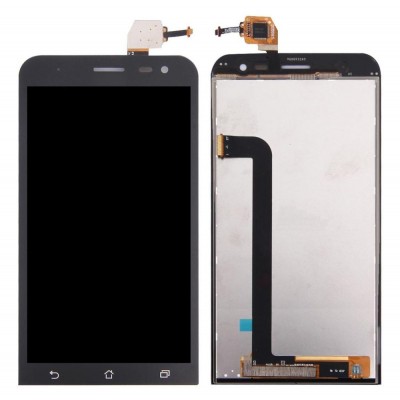 Lcd With Touch Screen For Asus Zenfone 2 Laser Ze500kg Silver By - Maxbhi Com