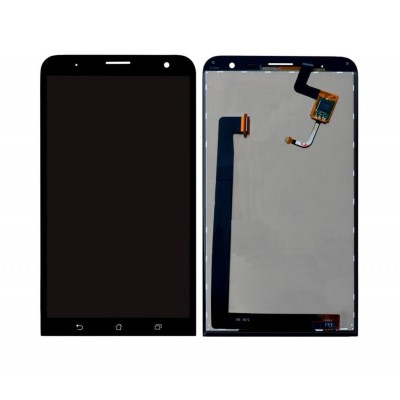 Lcd With Touch Screen For Asus Zenfone 2 Laser Ze601kl Black By - Maxbhi Com