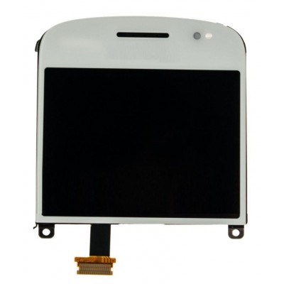 Lcd With Touch Screen For Blackberry Bold Touch 9900 White By - Maxbhi.com