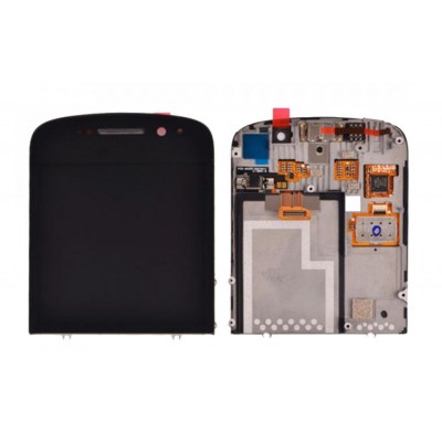 Lcd With Touch Screen For Blackberry Q10 Black By - Maxbhi Com