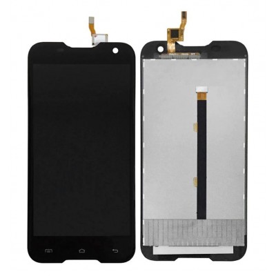 Lcd With Touch Screen For Blackview Bv5000 White By - Maxbhi Com
