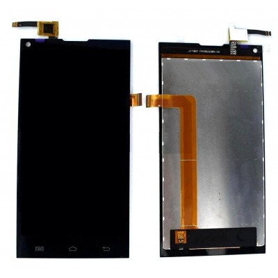 Lcd With Touch Screen For Blackview Crown Black By - Maxbhi Com
