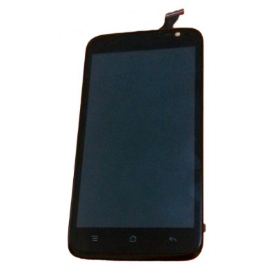 Lcd With Touch Screen For Blackview Zeta V16 Black By - Maxbhi Com