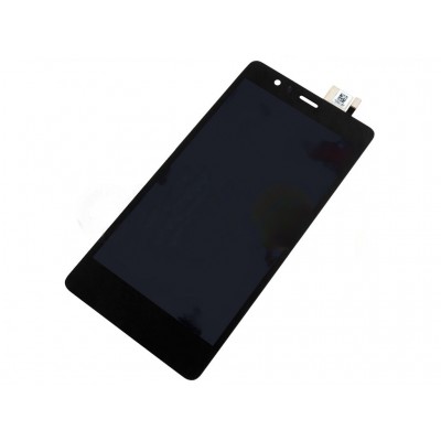 Lcd With Touch Screen For Bq Aquaris E5s Black By - Maxbhi Com