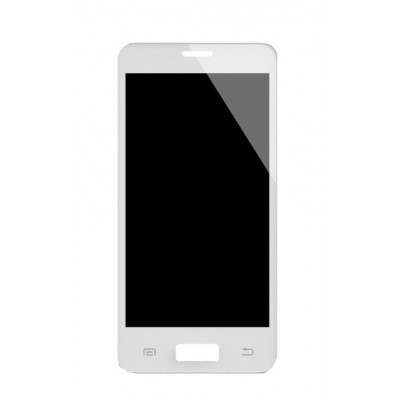Lcd With Touch Screen For Celkon A118 Signature Hd White By - Maxbhi.com
