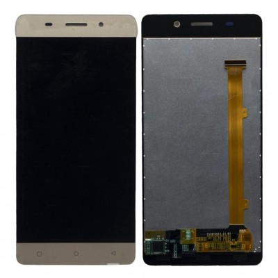 Lcd With Touch Screen For Gionee Marathon M5 Lite Gold By - Maxbhi Com