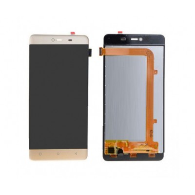 Lcd With Touch Screen For Gionee Marathon M5 Mini Gold By - Maxbhi Com