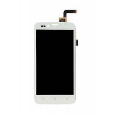 LCD with Touch Screen for Karbonn Titanium S5i - White