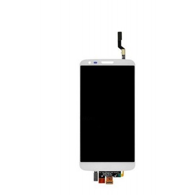 LCD with Touch Screen for LG G2 4G LTE - White