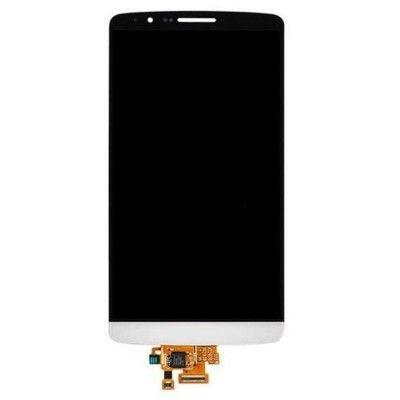 LCD with Touch Screen for LG G3 Dual-LTE 16GB - White