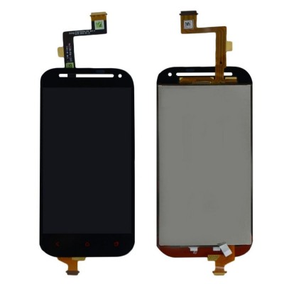 Lcd With Touch Screen For Htc One Sv C520e Black By - Maxbhi Com
