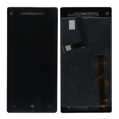 Lcd With Touch Screen For Htc Windows Phone 8x Black By - Maxbhi Com