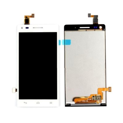 Lcd With Touch Screen For Huawei Ascend G6 4g White By - Maxbhi Com