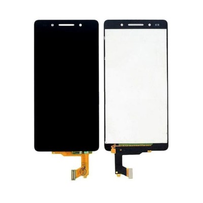 Lcd With Touch Screen For Huawei Honor 7 Black By - Maxbhi Com