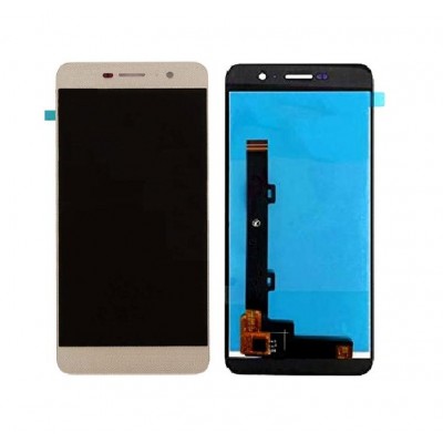 Lcd With Touch Screen For Huawei Y6 Pro Gold By - Maxbhi Com