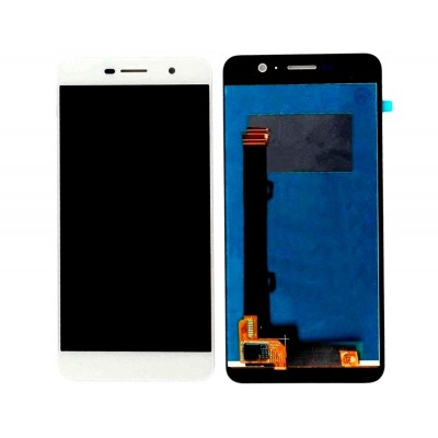 Lcd With Touch Screen For Huawei Y6 Pro White By - Maxbhi Com