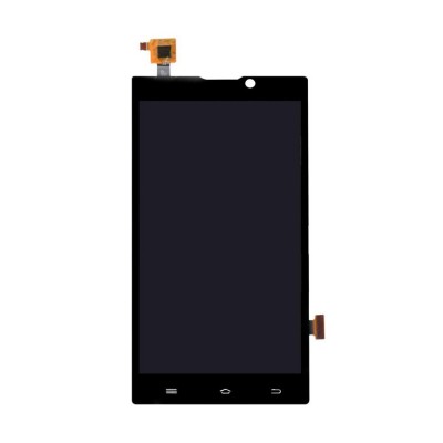 Lcd With Touch Screen For Intex Aqua I5 Hd Black By - Maxbhi Com