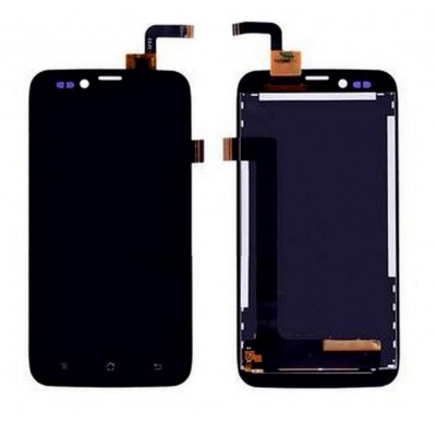Lcd With Touch Screen For Karbonn S5 Titanium Black By - Maxbhi Com