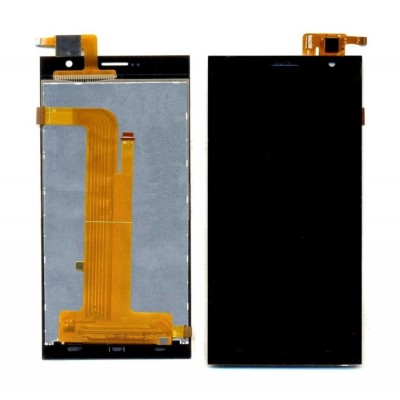 Lcd With Touch Screen For Karbonn Titanium Dazzle 3 S204 Black By - Maxbhi Com