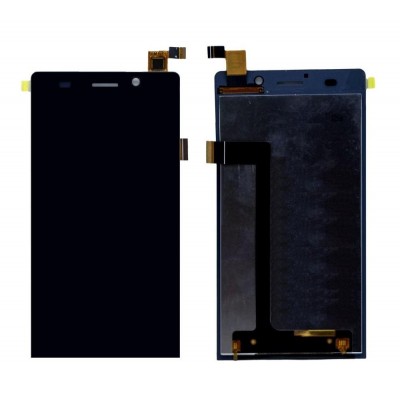 Lcd With Touch Screen For Karbonn Titanium Octane White By - Maxbhi Com