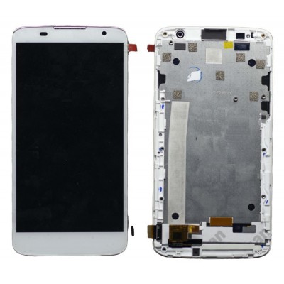 Lcd With Touch Screen For Karbonn Titanium S5 Plus White By - Maxbhi Com