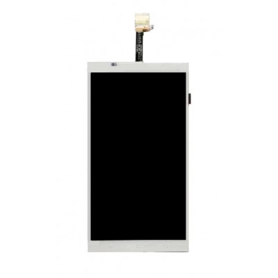Lcd With Touch Screen For Kingzone K1 Turbo White By - Maxbhi.com