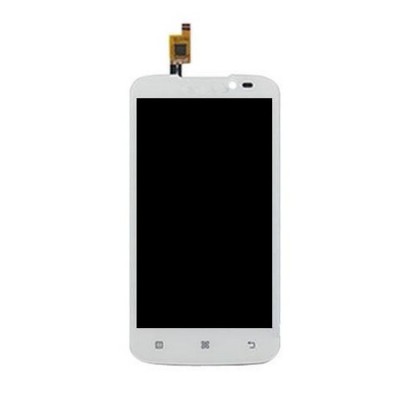 Lcd With Touch Screen For Lenovo A516 White By - Maxbhi.com