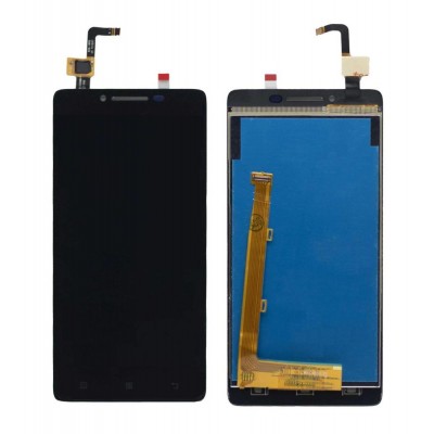 Lcd With Touch Screen For Lenovo A6000 Plus Yellow By - Maxbhi Com