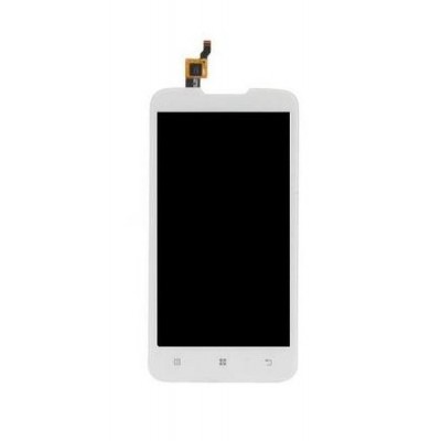 Lcd With Touch Screen For Lenovo A680 White By - Maxbhi.com