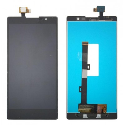 Lcd With Touch Screen For Lenovo K80 White By - Maxbhi Com