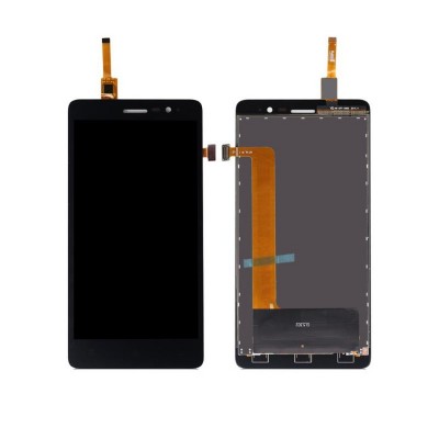 Lcd With Touch Screen For Lenovo S860 Black By - Maxbhi Com