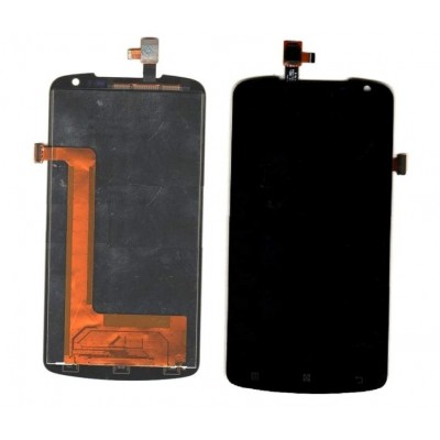 Lcd With Touch Screen For Lenovo S920 Black By - Maxbhi Com
